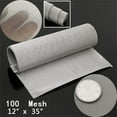 thumbnail image 1 of MYG Stainless Steel 35*12inch 100 Micron Mesh Woven Wire Cloth Screen Filter Sheet, 1 of 9