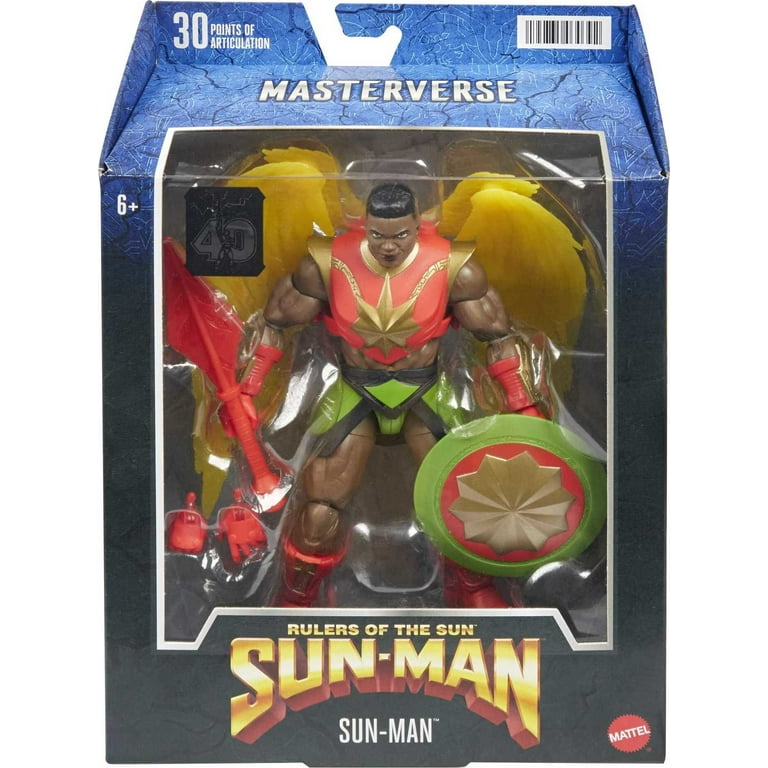 マスターズ・オブ・ザ・ユニバース オリジンズ MOTU Sun Man MOTU Masters of the Universe Sun-Man 7-inch Action Figure