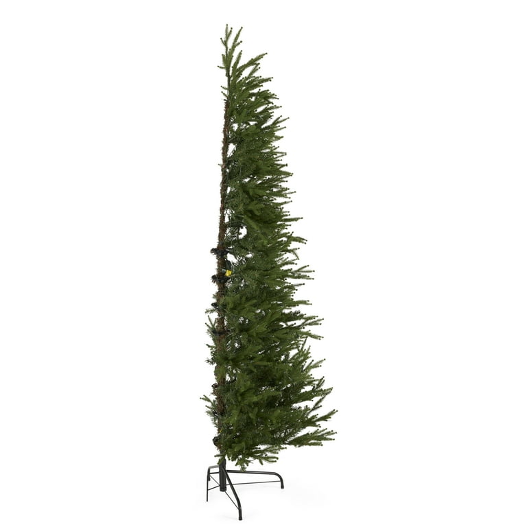 National Tree Company Montgomery 6.5' Clear Pre-lit Half Christmas