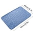 thumbnail image 5 of Xihbxyly Alfombra de Baño de Espuma Viscoelástica, Suave y Cómoda, Absorbente y Lavable, Base Antideslizante, Versátil, para Interiores y Exteriores, Entrada, Baño y Cocina, 60 X 40 Cm., 5 of 5