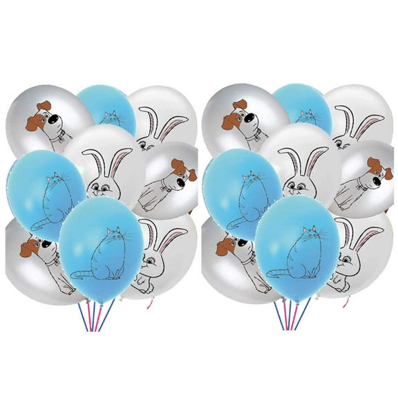 Secret of Pets Balloons Party Supplies Birthday Favors Decorations Decor Kit Latex