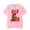 Pink, variant on ALF Alien Life Form T-shirt Men's And Women's Top Fashionable Casual Crew Neck Short Sleeve T-shirt