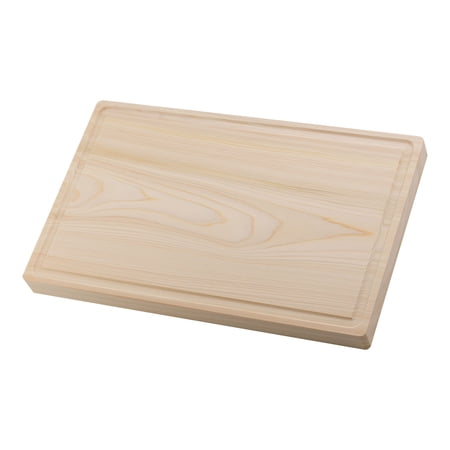 MIYABI Hinoki Wood Cutting Board - Large Size 40x25x3 Cm, Made In Japan