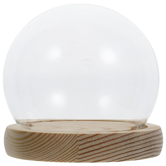 Raindrops  Preserved Flower Glass Cover Romantic Decor Party Decoration