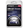 thumbnail image 3 of 64GB Integral Crypto DUAL FIPS 197 Encrypted USB3.0 Flash Drive (AES 256-bit Hardware Encryption), 3 of 4