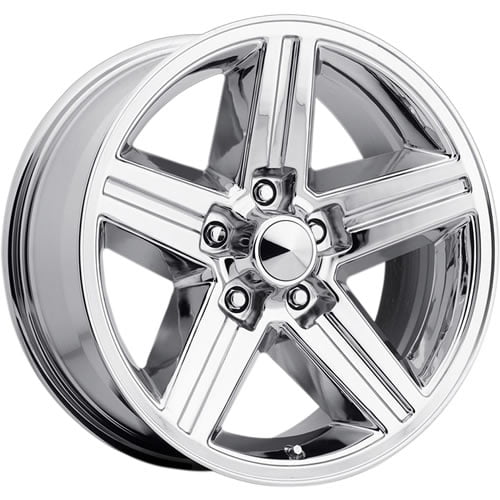 Buy Strada 22" Inch Wheel Rim IROC R148 22x9.5 15mm 5x115 CHROME at...