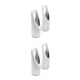 thumbnail image 3 of Kenally Disfrute de clavijas de pedal de aluminio de aspecto simple y limpio Clavos de aluminio para pedales de motocicleta plateados plata 2piezas, 3 of 6