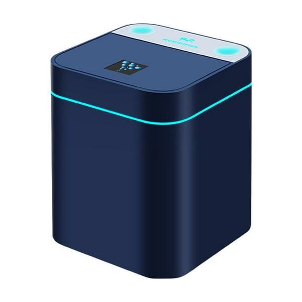 Pisexur Batería de cocina Humidificador USB de escritorio con doble boquilla y gran capacidad de 1 litro, con luces LED de colores para oficina, dormitorio y sala de para la cocina del hogar