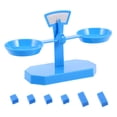 thumbnail image 1 of SHISUYAN DIY Science Experiment Balance Scale for Kids Math Balance Teaching Instrument Toy for Preschool Elementary School Math Science Experiment Balance Blue, 1 of 9