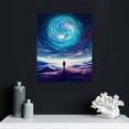 thumbnail image 4 of Nawypu  Funny Space Posters Abstract Modern Inspirational Universe Canvas Picture Prints Fashion Astronaut Wall Art Kids Room Galaxy rocket Decor Painting Bedroom Living Room, 4 of 4