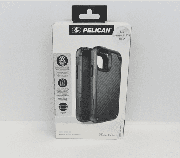 New Pelican Marine Waterproof Case for iPhone 7 - Black/clear 