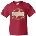 thumbnail image 3 of Inktastic Oktoberfest Pretzels and Leaves Youth T-Shirt, 3 of 5