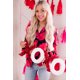 thumbnail image 3 of ABPHQTO Rose Blooming Rose Allover Camisa de manga farol para mujer, 3 of 5