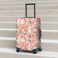 thumbnail image 2 of Lsque Swan And Flowers3 Printed Luggage Cover, Travel Luggage Protector,Scratch and Dirt Resistant, Fits 18-32 Inch Luggage - X-Large, 2 of 9