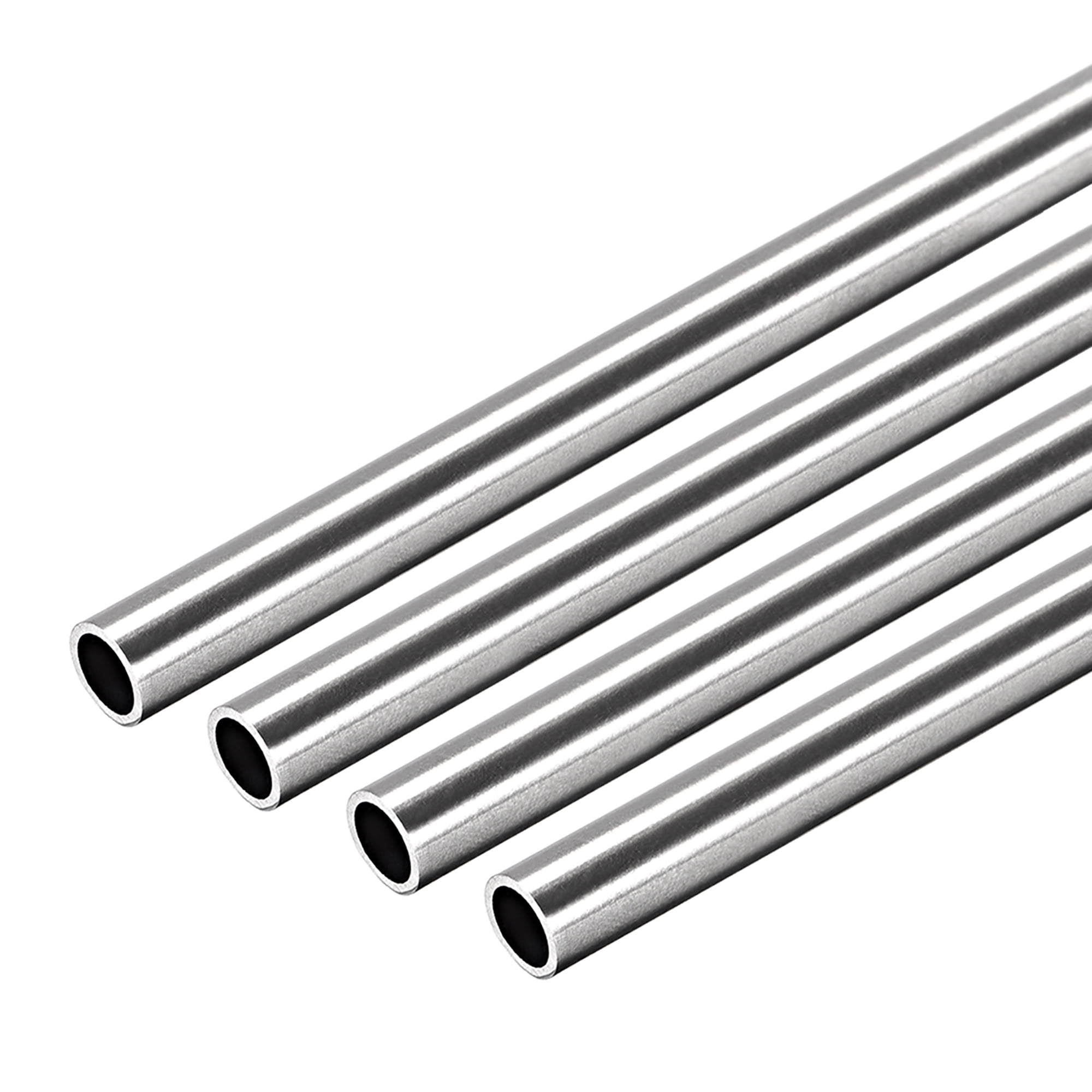 304 Stainless Steel Round Tubing 250mm Length 7mm OD 0 8mm Wall 