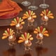 thumbnail image 2 of Türkiye Chicken Candle, Türkiye Tea Candle, Holiday Candle, Thanksgiving Day Decorator, Watch, Fireplace, Window, 2 of 5