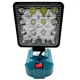 thumbnail image 1 of Luz de trabajo LED multifuncional para camping y pesca nocturna, compatible con baterías de litio Makita, potente y resistente a condiciones climáticas adversas, sin batería incluida., 1 of 6