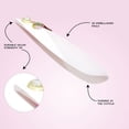 thumbnail image 4 of Salon Perfect Artificial Fake Press On Nails, 478 Charmed French, Medium Almond, File, Glue and Prep Pad Included, 30 Nails, 4 of 7