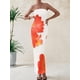 thumbnail image 3 of Vestido largo PRETTYGARDEN ajustado sin tirantes con estampado floral para mujer, 3 of 7