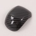 thumbnail image 5 of Carbon Fiber Car Gear Shift Knob Cover Trim Frame Sticker Interior Accessories for 2019 2020,ABS, 5 of 6