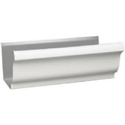 Amerimax Home Products 1800700120 4 in. White Standard Steel Gutter - Pack of 10