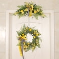 thumbnail image 3 of ColoMX Vívido limón adornado limón flor decoración imitación limón decoración doméstico pared arte, 3 of 8