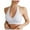 White, variant on Kovlvoll Womens Sports Bras Halter U Neck No Underwire Solid Color Comfy High Support Workout Yoga Bra