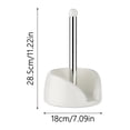 thumbnail image 2 of Rack Organization Countertop Paper Towel Holder with Stand and Spiral Tear Design for Multiroom Kitchen Bathroom—-Hand and Versatile Organizer, 2 of 5