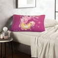 thumbnail image 6 of Pofeuu Cute Pink Axolotl A Print Polyester Microfiber Plush Pillowcases, Super Soft and Cozy Pillow Case Covers with Envelop Closure（Pillow core not included）-16"x24", 6 of 6