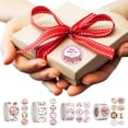 thumbnail image 4 of Kjfeif Happy Mother's Day Gift Stickers, Sweet Hot P ink Heart Design, 1.5 Inch Labels for Gift Wrapping Tags and Party Decorations, Pack of 5 Total, Scrapbooking, 4 of 9