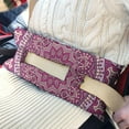thumbnail image 3 of Mandala Post Surgery Seat Belt Pillow for Women - Tribal Boho Mastectomy Car Cushion - Heart Recovery Pad with Folk Style Pattern, 3 of 5