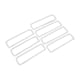 thumbnail image 1 of Recubrimiento del ventilador de salida de aire del capó Unique Bargains para Jeep Wrangler JL JLU 2018-2024, recubrimiento decorativo exterior ABS blanco 15x4.5cm 7 piezas, 1 of 7