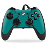 MightySkins PREXBONCO-Solid Teal Skin for PowerA Pro Ex XBox One Controller Case Wrap Cover Sticker - Yeah Mon