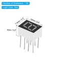 thumbnail image 2 of Uxcell 8Pin 0.3"x0.4"x0.2" Common Anode 2.1V LED Display Digital Tube Red 20 Pack, 2 of 6