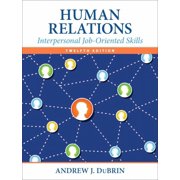 Human Relations: Interpersonal Job-Oriented Skills, (Paperback)