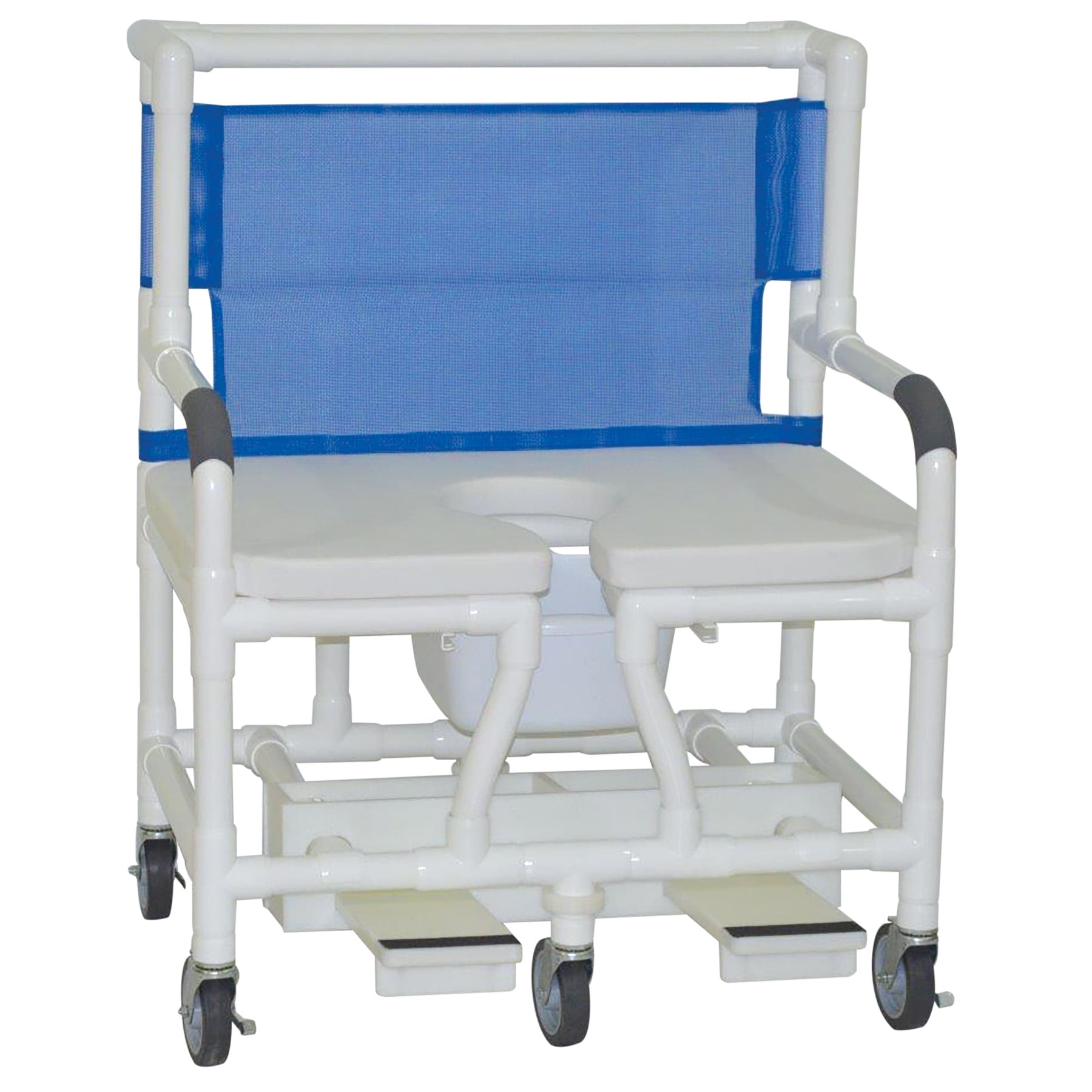 MJM International 1315HDSSDE Bariatric shower chair 30" internal