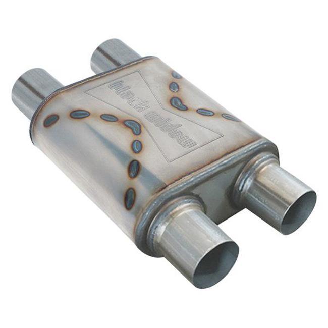 Black Widow BWDDR33 3 in. Race Venom Stainless Steel Oval Exhaust