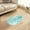 Light Blue, variant on Hmgxay Soft Shaggy Rug for Kids Bedroom, Oval Plush Fluffy Carpets for Living Room, Furry Carpet for Teen Girls Room, Anti-Skid Fuzzy Comfy Rug (16x24 Inches,Gray)