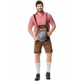 thumbnail image 5 of Disfraces de Halloween 2024 M-XXL Traje de cerveza bordado para hombre Traje con pechera Traje de cerveza alemán Traje de fiesta Camisa a cuadros para hombre, 5 of 5
