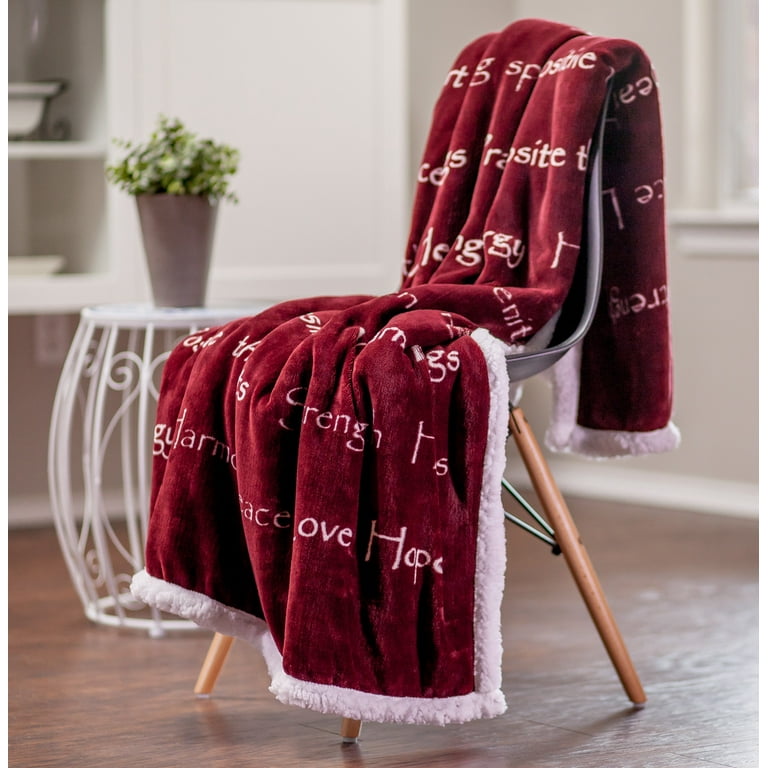 Chanasya warm hugs positive energy healing thoughts caring gift throw blanket sale