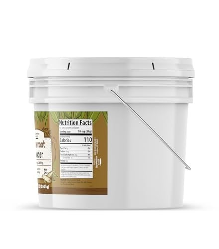 Unpretentious Arrowroot Powder, 1 Gallon, Raw, Non-GMO & Gluten-Free, Paleo Friendly