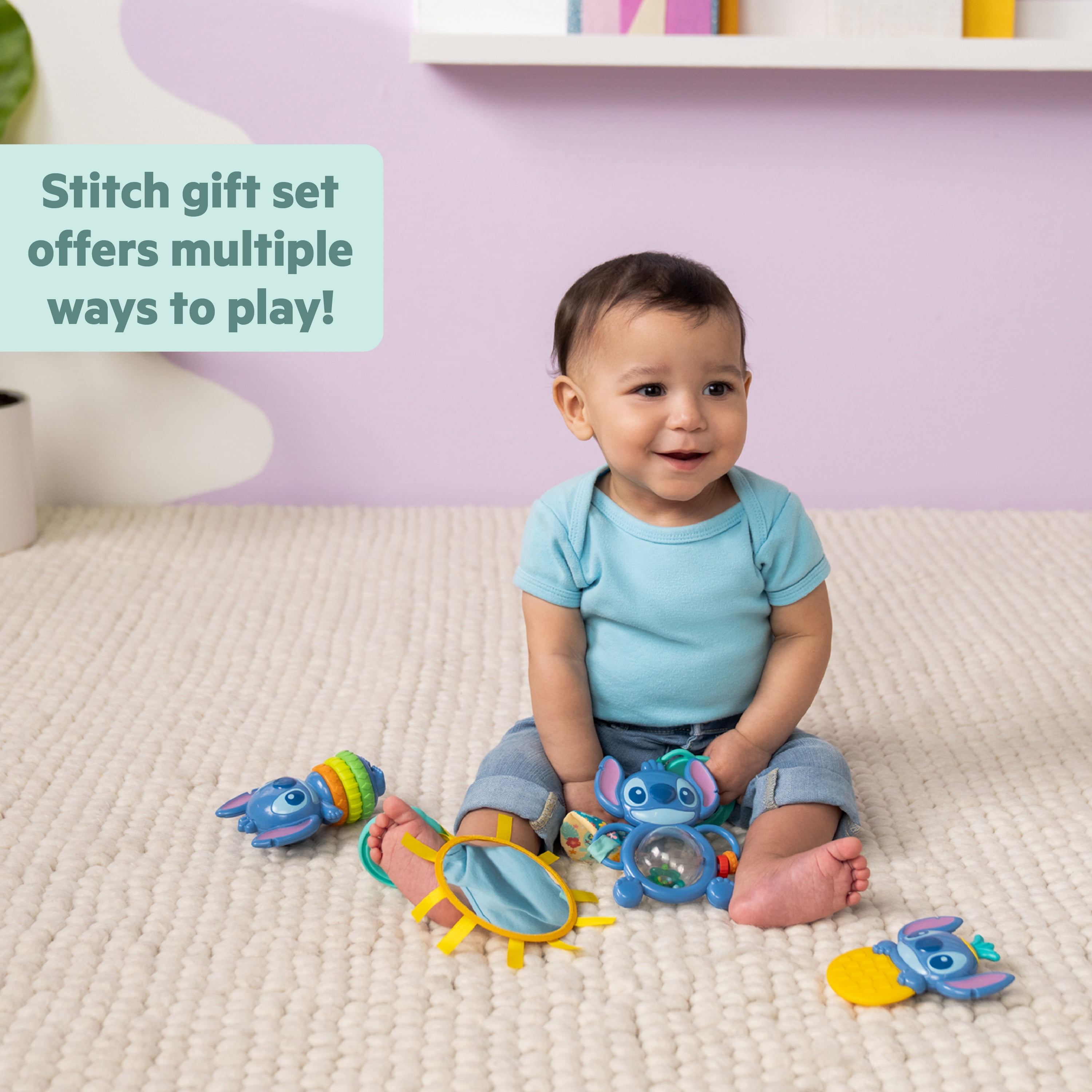 Disney Baby Stitch Tropical Treasures Gift Set