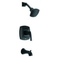 thumbnail image 2 of Danze Vaughn Tub and Shower Trim, Satin Black, 2 of 3