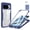 Blue, variant on Designed for Google Pixel 10 Pro XL Case Full-Body Bumper Case Cover Built in Screen Protector Shockproof Transparent Back 360 Full Body Protective Case for Google Pixel 10 Pro XL, Purple