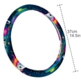 thumbnail image 4 of Robot Unicorn Attack 14.5 Inch Printing PVC Leather Car Wheel Cover Steering Wheel Cover Auto Accessories, 4 of 6