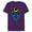Purple, variant on Marvel Spider-Man: Across the Spider-Verse Scarlet Spider - Short Sleeve Blended T-Shirt for Adults - Customized-Yellow