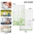 thumbnail image 2 of White Flower MeadowBath Towel 100% Cotton Soft Thick High Absorbency Hand Face Towel Single Pack 16x28in, 2 of 7