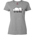 thumbnail image 3 of Inktastic Napping Dis Tew Much Great Pyrenees Women's T-Shirt, 3 of 5