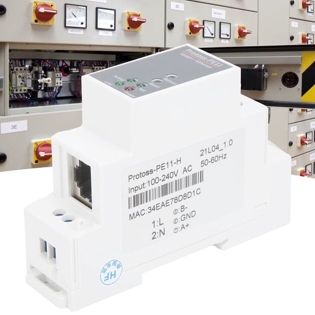 100-240VAC Serial Server, Ethernet Serial Server Rail Mounting PE11-H for FreeRTOS Operating System