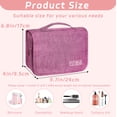 thumbnail image 2 of Neceser YEMEDA Travel impermeable con gancho morado, 2 of 6